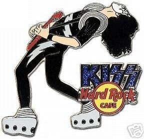 Hard Rock Cafe 06 Flex Ace Frehley KISS Pin  
