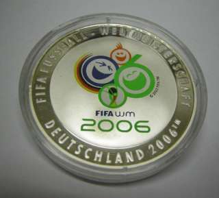 MEDAILLE DEUTSCHLAND BRD FIFA FUßBALL WELTMEISTERSCHAFT WM 2006 FARBE 
