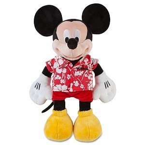   Limited Edition 2012 Hawaii Mickey Mouse Plush    12 H Toys & Games