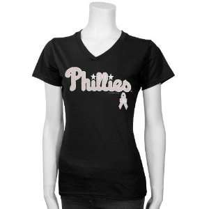  Philadelphia Phillies Ladies Black Breast Cancer Research 