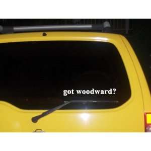  got woodward? Funny decal sticker Brand New Everything 