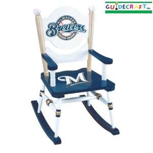 Major League Baseball   Brewers Rocking Chair