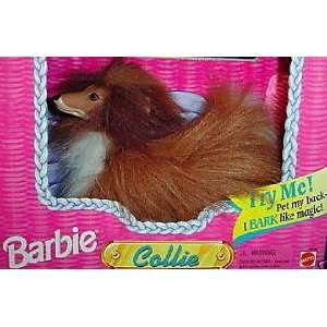    Barbie  Rare Barbie Collie Pet That Barks Like Magic Toys & Games