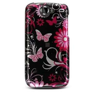   Pink Butterfly Design) for Google Nexus One Cell Phones & Accessories