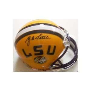  Y.A. Tittle Autographed Louisiana State (LSU) Tigers Mini 
