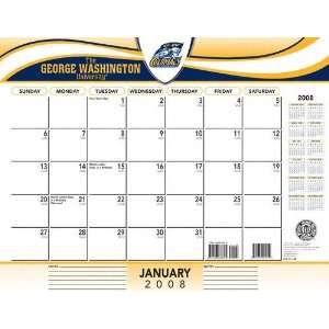  George Washington Colonials 2008 Desk Calendar Sports 