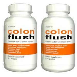  Colon Flush Internal Cleanse Formula, 60 caps (2 BOTTLES 