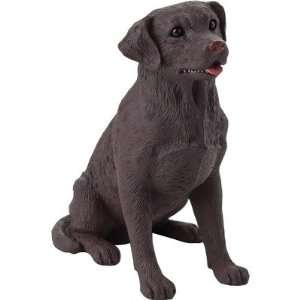  Small Size Chocolate Labrador Retriever Sculpture