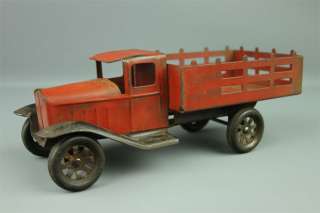 1931 Wyandotte Toys Pressed Steel Stake Truck #325  