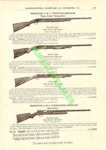 1917 Remington U.M.C. Repeating & Auto Shotgun Ad  