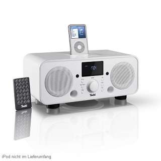 iTeufel Radio v2 Weiß   Tischradio in hoher Klangqualität mit 