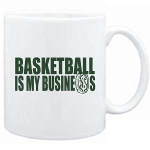  New  Basketball Is My Business  Mug Sports