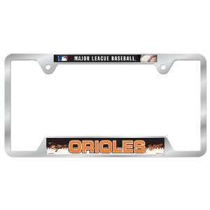  MLB Baltimore Orioles Metal License Plate Frame Sports 