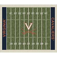 Virginia Cavaliers College Team Gridiron 10x13 Rug from Miliken 