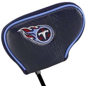  NFL Tennessee Titans Navy Blue Blade Putter Cover Sports 