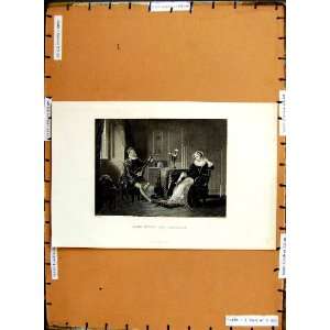  C1800 Scene Mary Stuart Chatellar Romance Engraving