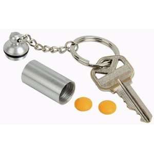  Keychain ~ Small Pill Box   Drug Holder   The Original 