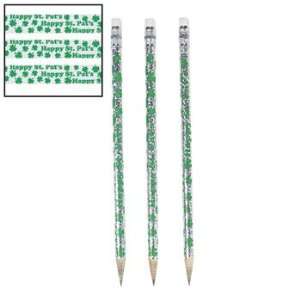  Prism Shamrock Pencils   Basic School Supplies & Pencils 