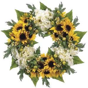  Sunflower/Poppy/Skimmia 22 Wreath, Sale