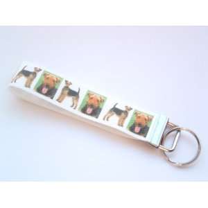  Airedale Breed of Dog Key Ring