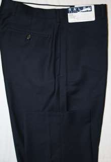 RALPH Lauren SIZE 40/30 40/32 42/30 Navy Dress Pants  