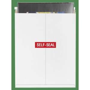  22 x 27 White Self Seal Stay Flats #13