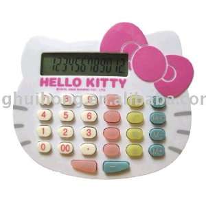  Hello Kitty Calculator White 