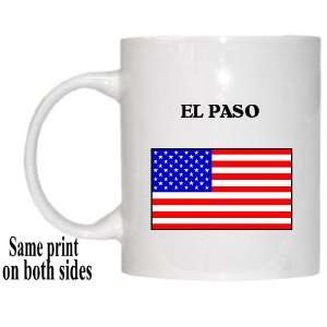  US Flag   El Paso, Texas (TX) Mug 