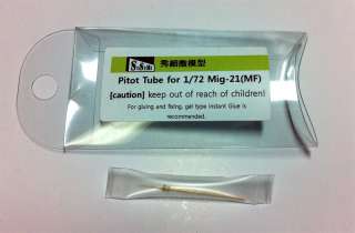 72 Pitot tube for MIG 21MF (Brass Detail Up Parts)  