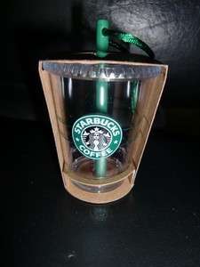 2010 Starbucks Cofee Christmas Holiday ornament limited ed brand new 