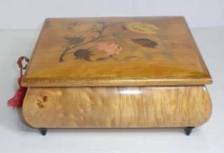 VINTAGE MUSIC /JEWELRY BOX BY PASQUALE CAPRA CO. ITALY  