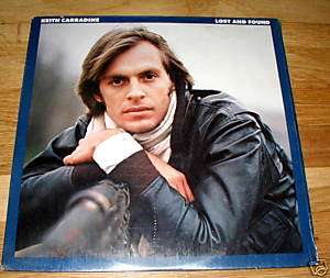 KEITH CARRADINE lost and found LP RECORD   Sealed  