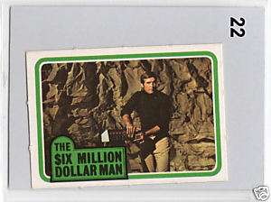 SIX MILLION DOLLAR MAN Monty Holland Trading Card #22  