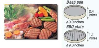Tiger Electric CPK D130 Grill Pan w/ BBQ Plate  