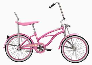 20 Beach Cruiser Bicycle Bike Low Rider Hero Pink  