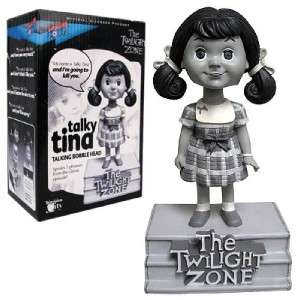 Twilight Zone Talky Tina Talking Bobble Head NEW  