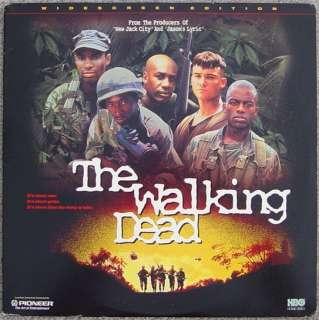 The WALKING DEAD Vietnam War Black Soldiers Laserdisc  
