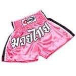   Pink Satin Muay Thai Shorts (UFC) (MMA) (Muay Thai) (BS61)  