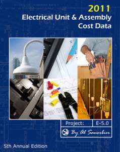   Estimating,  Cost Estimate Book 2011, Matl Labor & Manhours