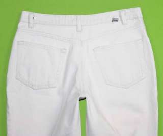Route 66 sz 7 / 8 Capri Womens White Jeans Denim Pants FN1  