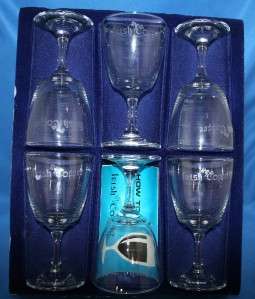 Crystal Glassware Irish Coffee Glasses Etched  