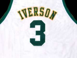 ALLEN IVERSON BETHEL HIGH SCHOOL WHITE JERSEY NEW ANY SIZE KCN  