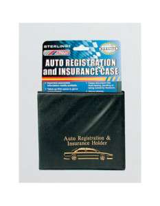 Auto or Truck Registration & Insurance Holder Case  