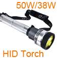 65W 55/45W HID Xenon Torch Flashlight 6600mAh Spotlight  