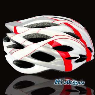 New Cool EPS PVC 24 Holes Sports Bike Bicycle Cycling White & Red 