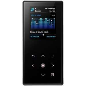 Samsung YP S5 JA tragbarer  Player 4GB schwarz  