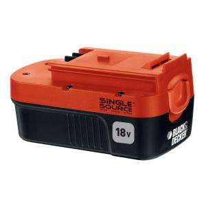 Black And Decker 18V Battery from    Model# HPB18 OPE 1
