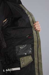 686 The Reserved M65 Insulated Jacket in Army Denim  Karmaloop 