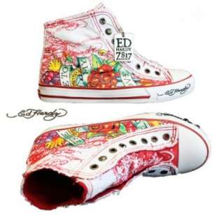 ED HARDY BY AUDIGIER HIGHRISE SCHUHE  TRUE TO MY LOVE   