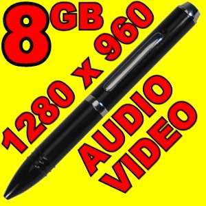 High Definition Audio/Video/Voice Pen Cam Recorder Pocket DVR PVR 